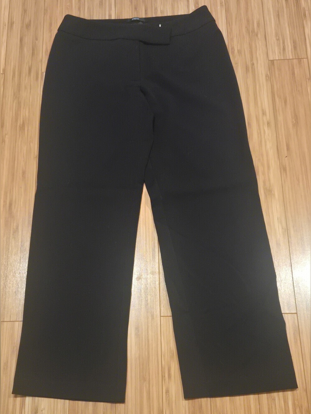Style & Co Black Wide-Leg Dress Pants